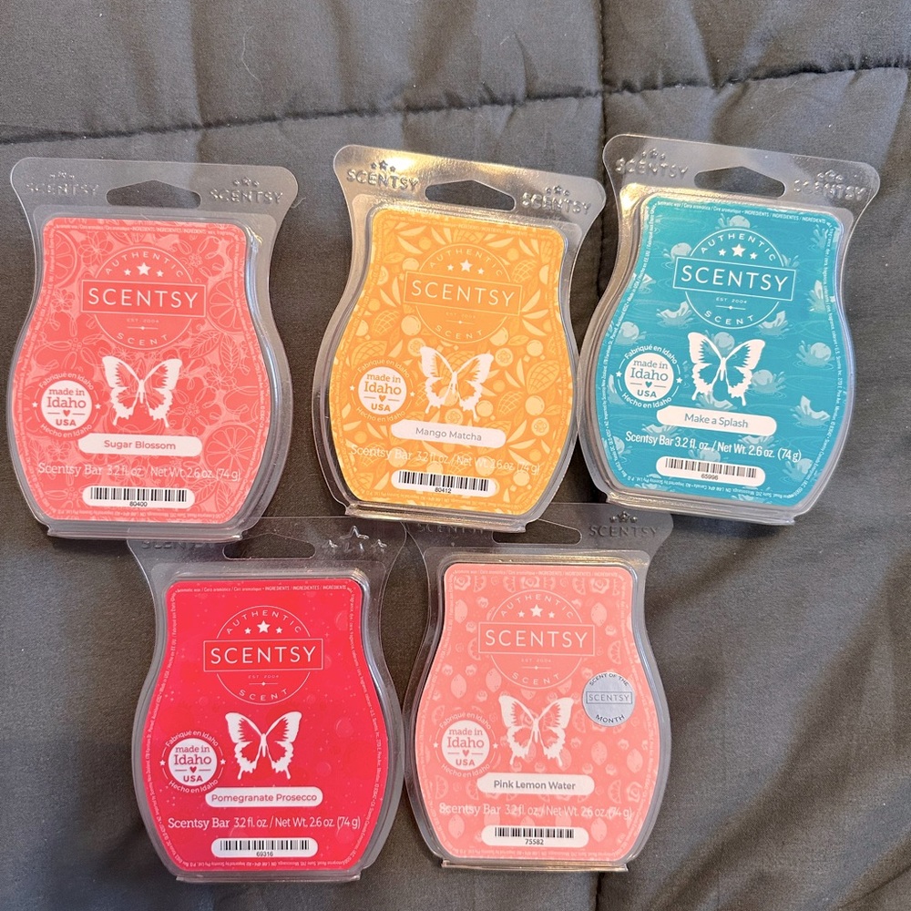 5 Scentsy Wax Bars